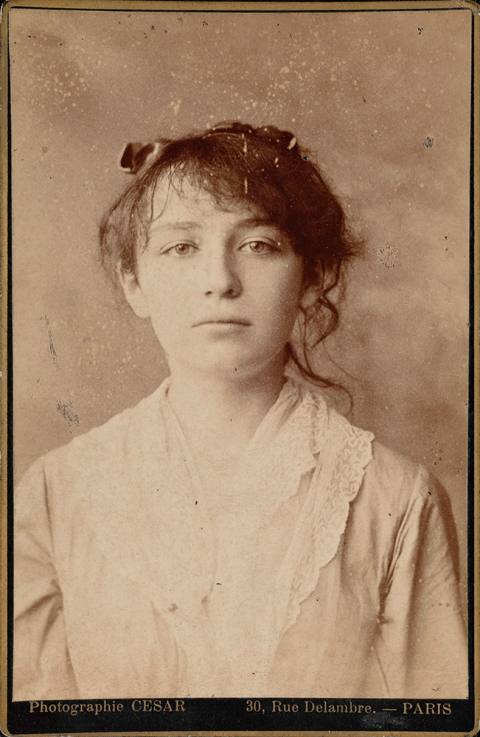 César de Séegner, Retrato de Camille Claudel, 1884