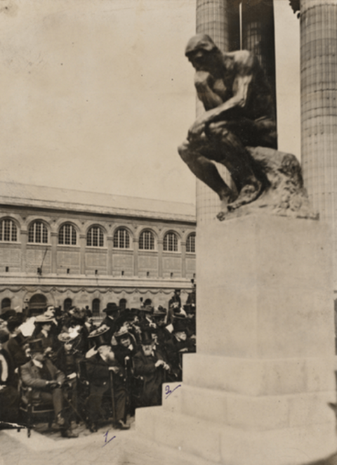 “Inauguration du Penseur de Rodin” devant le Panthéon, Discours, Le Musée : Revue d'art antique, avril 1906