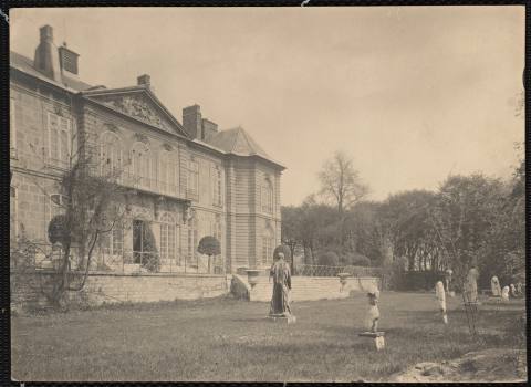 [Anonyme] L’Hôtel Biron, côté jardin, après 1919