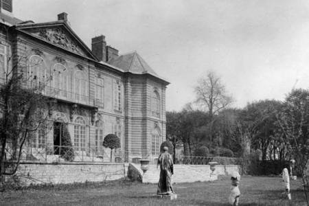 Charles Berthelomier, L'Hôtel Biron, côté jardin, 1907